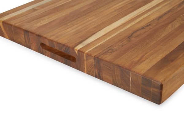 Buy Teak Cutting Board Extra-Large (24 inch) Online - TeakCraftUS