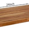 The LEIF, Teak Cutting Board Extra-Large (24 inch)