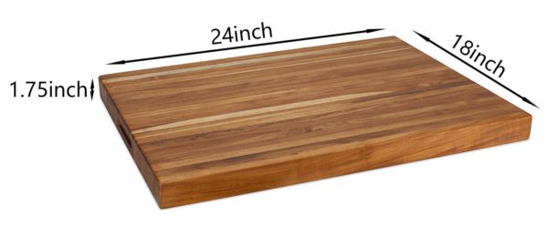 The LEIF, Teak Cutting Board Extra-Large (24 inch)