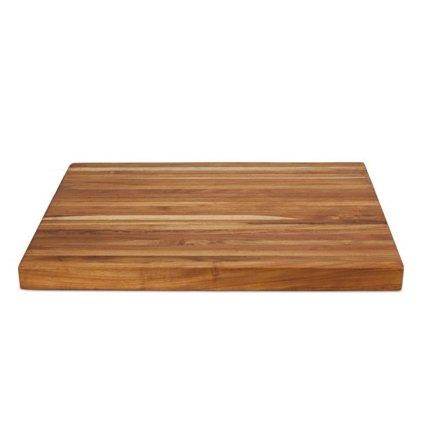 Modern teak cutting board for your daily food preparation - TeakCraftUS