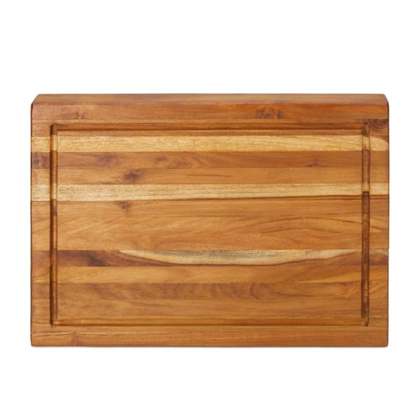 Indonesian Teak Wood Cutting Board with Juice Groove