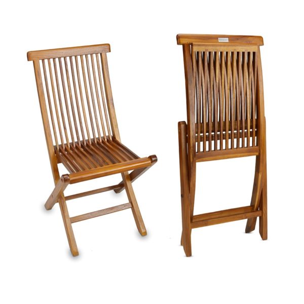 Teak Wood Folding Chair for Indoor and Outdoor - TeakCraftUS