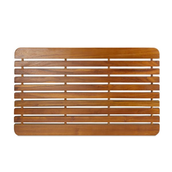 Wooden Teak Shower Mat 30" for Inside Shower