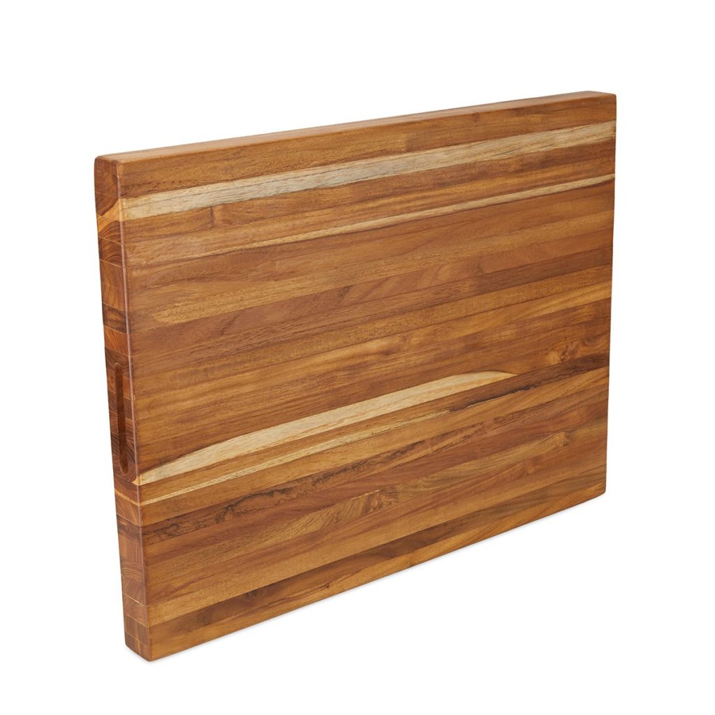 The LEIF, Teak Cutting Board Extra Large 24” Chopping Board