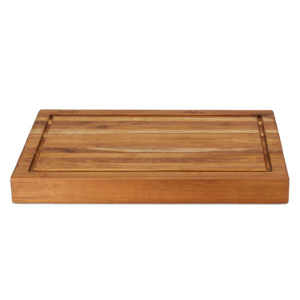 Buy Teak Wood Cutting Board with Juice Groove - TeakCraftUS