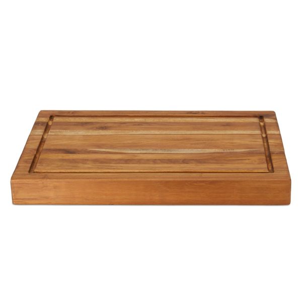 Buy Teak Wood Cutting Board with Juice Groove - TeakCraftUS