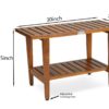 Buy The LIV, Teak Shower Bench 30 inch Online - TeakCraftUS