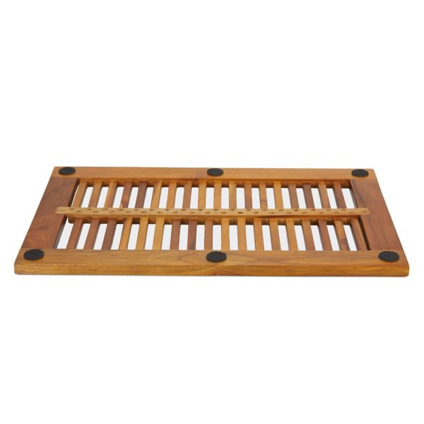 Buy Teak Shower Mat Large 30 inch - TeakCraftUS