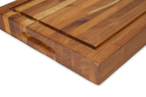 Teak Wood Cutting Board with Juice Groove