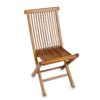 Comfortable Teak Wood Folding Chair for Garden Outdoor