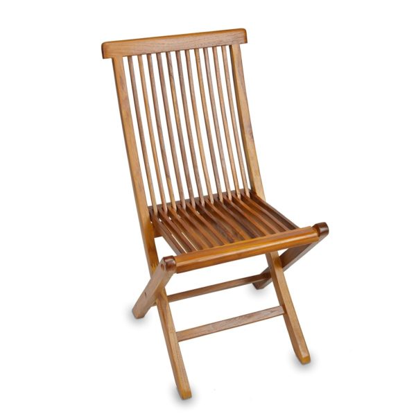 Comfortable Teak Wood Folding Chair for Garden Outdoor