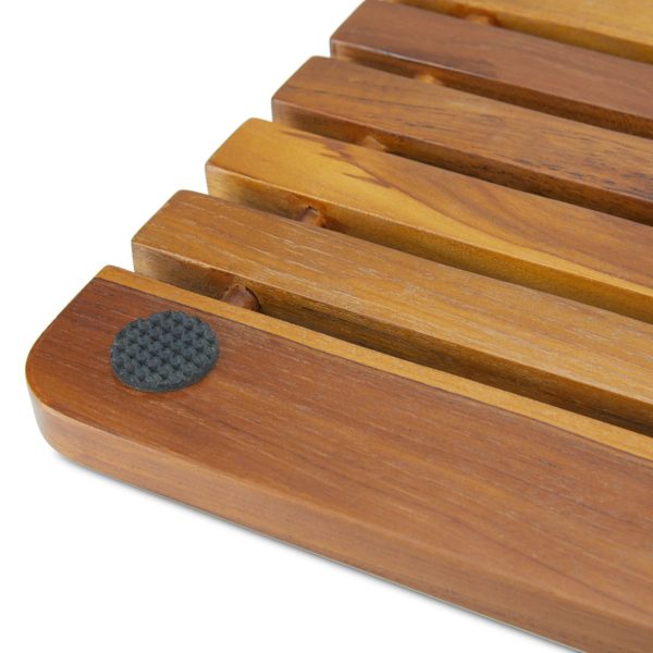 The HAGEN, Teak Shower Mat 30" - TeakCraftUS