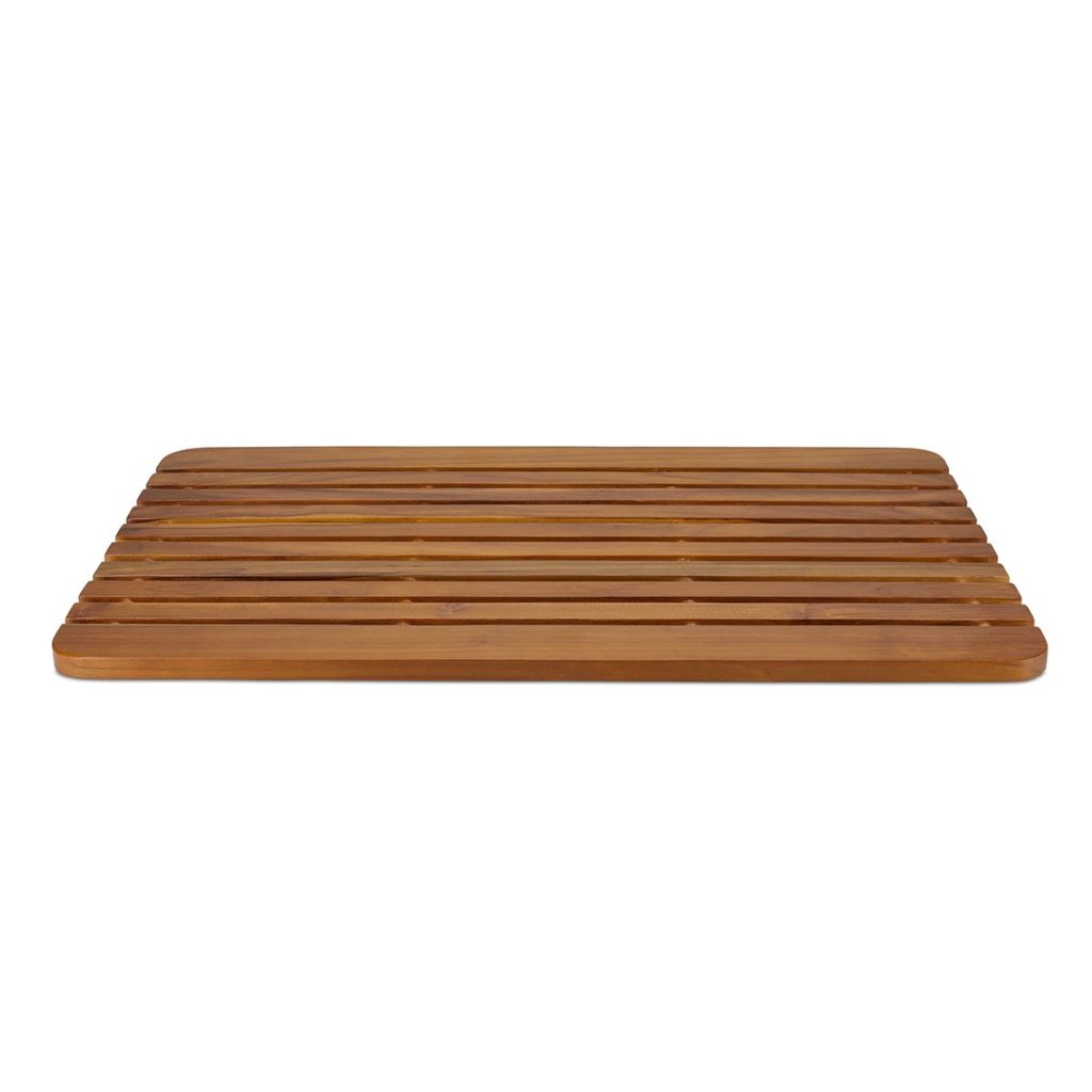 Teak Shower Mat 30" Indonesian Teak Wood Shower Mat