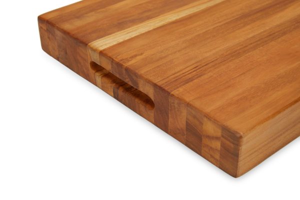 The ODIN, Teak Butcher Block 18 inch for Sale - TeakCraftUS