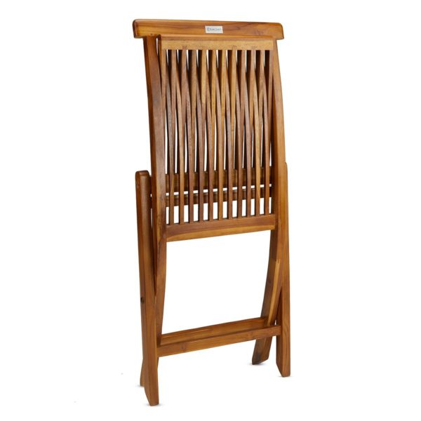 Modern Teak Wood Folding Chair Online - TeakCraftUS