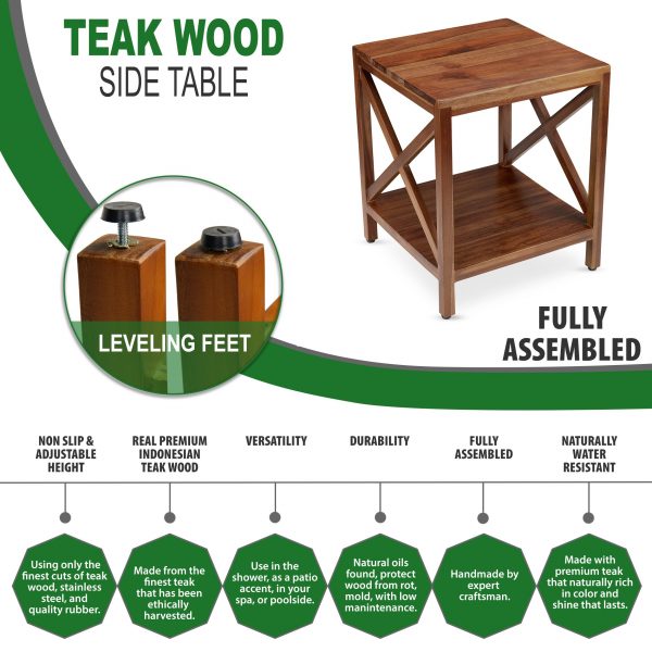 The Friig - Teak Wood Side Table