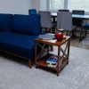 The Frigg - Teak Squar End Table With Self