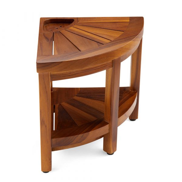 Teak Corner Bench